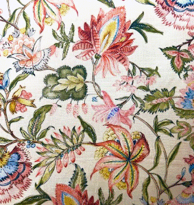 Montclair Rose Exotic Floral Patterned Home Decor Fabric