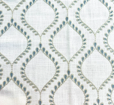 Go Getter Moonstone Embroidered Select Home Collection Patterned Home Decor Fabric By Swavelle