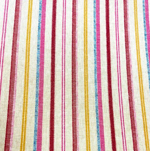 Kip Stripe 212 Garden Hot Pink And Yellow Patterned Home Decor Fabric
