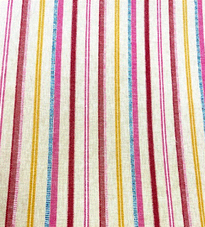 Kip Stripe 212 Garden Hot Pink And Yellow Patterned Home Decor Fabric