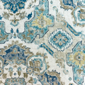 Hartsville/NS Mineral Blue Tapestry Oriental Select Home Collection Patterned Home Decor Fabric By Swavelle