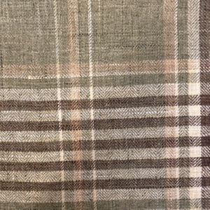 Signet Plaid Cactus Green Patterned Home Decor Fabric