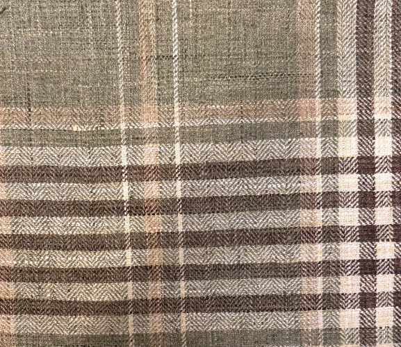 Signet Plaid Cactus Green Patterned Home Decor Fabric