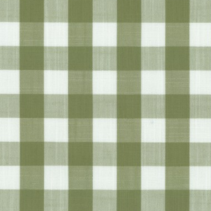 Dublin Square Willow Green Gingham Patterned Home Decor Fabric