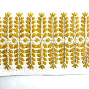 Soho Old Gold 4" Home Decor Tape Trim