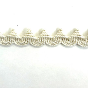 Scalloped Braid Ivory MAR230/03 Home Decor Tape Trim