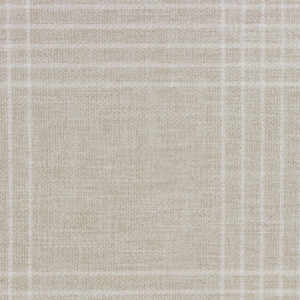 Ellibee Oat Gingham Stripe Square Patterned Upholstery Fabric Platinum Collection By Richloom