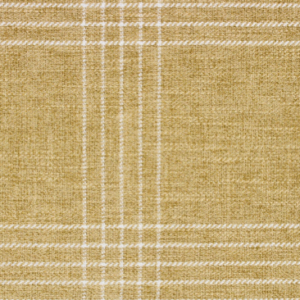 Ellibee Honey Gingham Stripe Square Patterned Upholstery Fabric Platinum Collection By Richloom