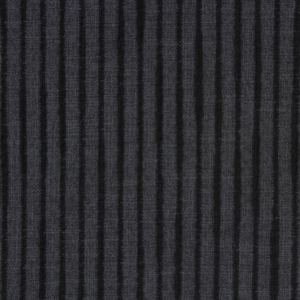 Tiki Raven Black Stripe Railroaded Patterned Upholstery Fabric Platinum Collection By Richloom
