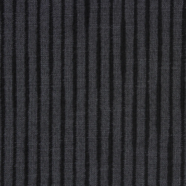 Tiki Raven Black Stripe Railroaded Patterned Upholstery Fabric Platinum Collection By Richloom
