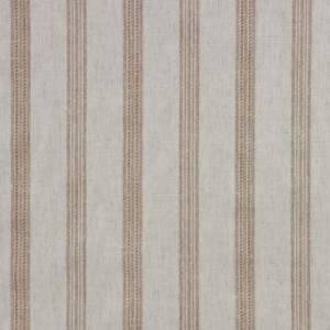 Faustino Ginger Striped Patterned Upholstery Fabric Platinum Collection By Richloom