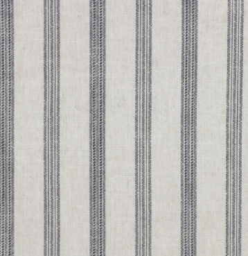 Faustino Indigo Blue Striped Patterned Upholstery Fabric Platinum Collection By Richloom