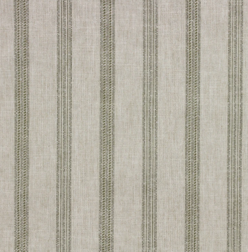 Faustino Moss Sage Green Striped Patterned Upholstery Fabric Platinum Collection By Richloom