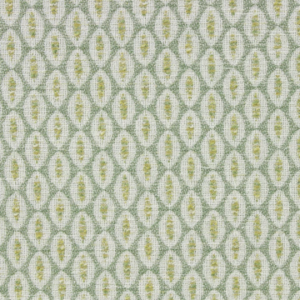 Inkling Citron Green Boho Patterned Multipurpose Fabric Platinum Collection By Richloom