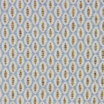 Inkling Vapor Blue Boho Patterned Multipurpose Fabric Platinum Collection By Richloom