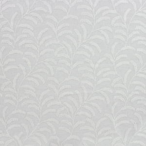 Verify Glacier Sheer Leaf Patterned Drapery And Multipurpose Fabric Platinum Collection By Richloom