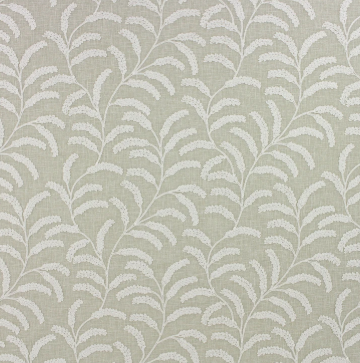 Verify Parchment Sheer Leaf Patterned Drapery And Multipurpose Fabric Platinum Collection By Richloom