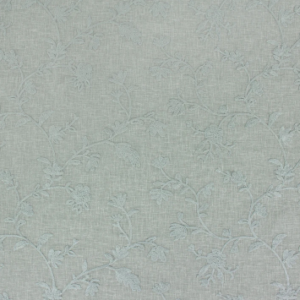 Kirian Aquatint Sheer Leaf Patterned Drapery And Multipurpose Fabric Platinum Collection By Richloom