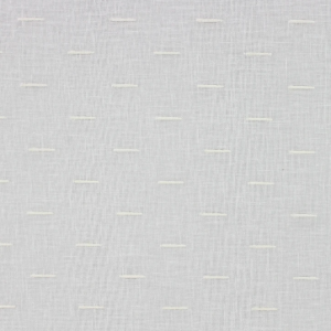 Huckleberry Ivory Sheer Patterned Drapery And Multipurpose Fabric Platinum Collection By Richloom