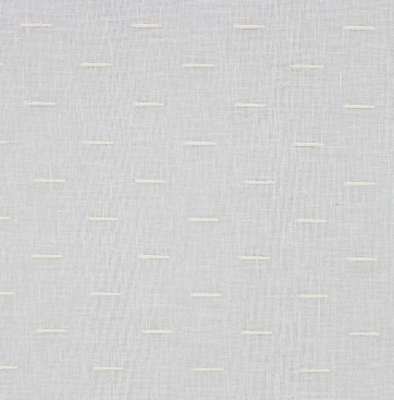 Huckleberry Ivory Sheer Patterned Drapery And Multipurpose Fabric Platinum Collection By Richloom