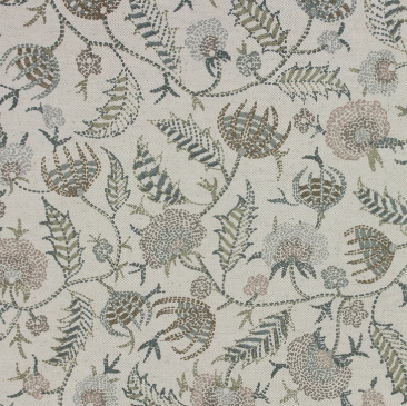 Berioska Dusk Patterned Multipurpose Fabric Platinum Collection By Richloom