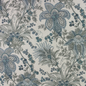 Haselhurst Atlantic Patterned Multipurpose Fabric Platinum Collection By Richloom
