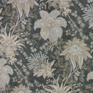 Haselhurst Graphite Patterned Multipurpose Fabric Platinum Collection By Richloom