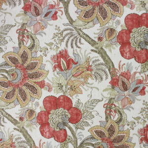 Dryden Tapestry Pink Flower Patterned Upholstery Fabric Platinum Collection By Richloom