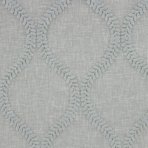 Gateaux Aquatint Embroidered Drapery & Multipurpose Fabric Platinum Collection By Richloom