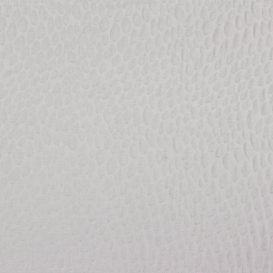 Population Diamond White Textured Drapery & Multipurpose Fabric Platinum Collection By Richloom