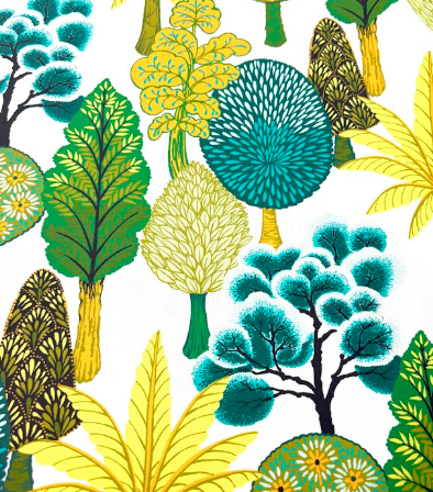 Durant Botanical Forest Willow Patterned Home Decor Fabric