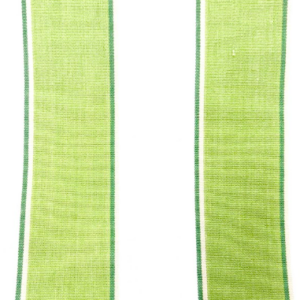 Fontana Wide Stripe Grass Green Patterned Home Decor Fabric