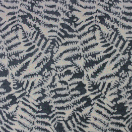 Rozina Navy Blue Patterned Upholstery Fabric Platinum Collection By Richloom