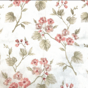Oleander Coral Embroidery Home Decor Fabric Select Home Collection By Swavelle