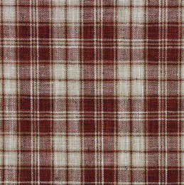 Sunfire Crimson Square Patterned Multipurpose Fabric Platinum Collection By Richloom
