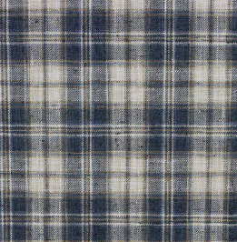 Sunfire Denim Square Patterned Multipurpose Fabric Platinum Collection By Richloom